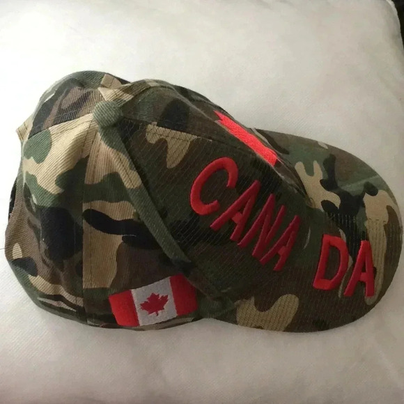 Canada baseball Embroidered hat one size fits all  camouflage - Picture 3 of 5